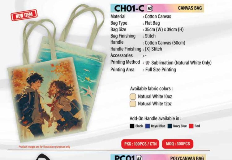 Cotton Canvas Bag CH01-C