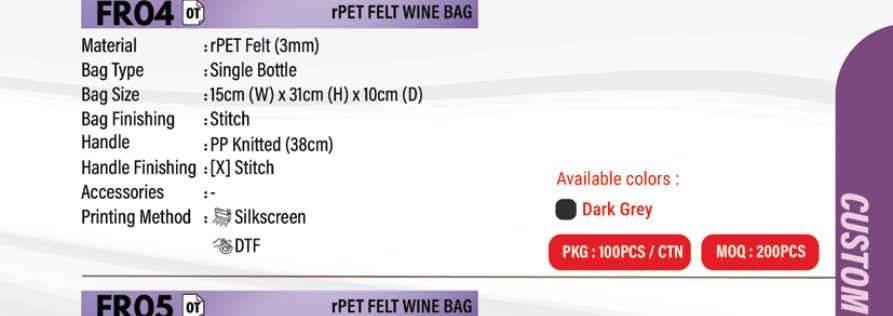 Felt Bag FR04