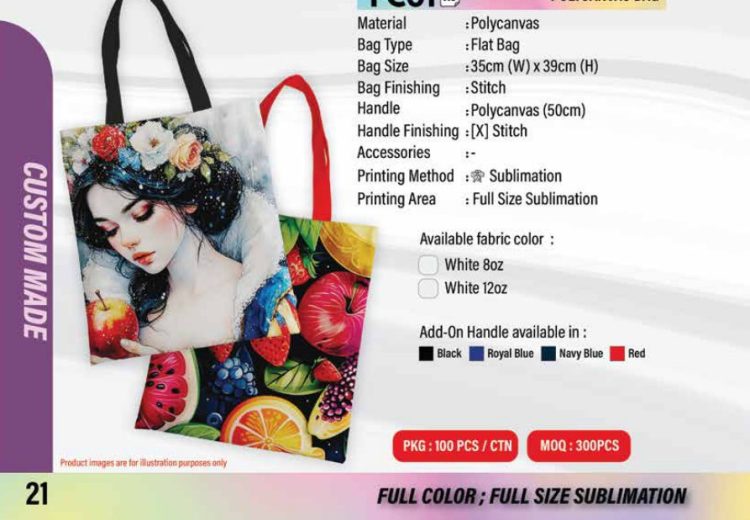 Cotton Canvas Bag PC01