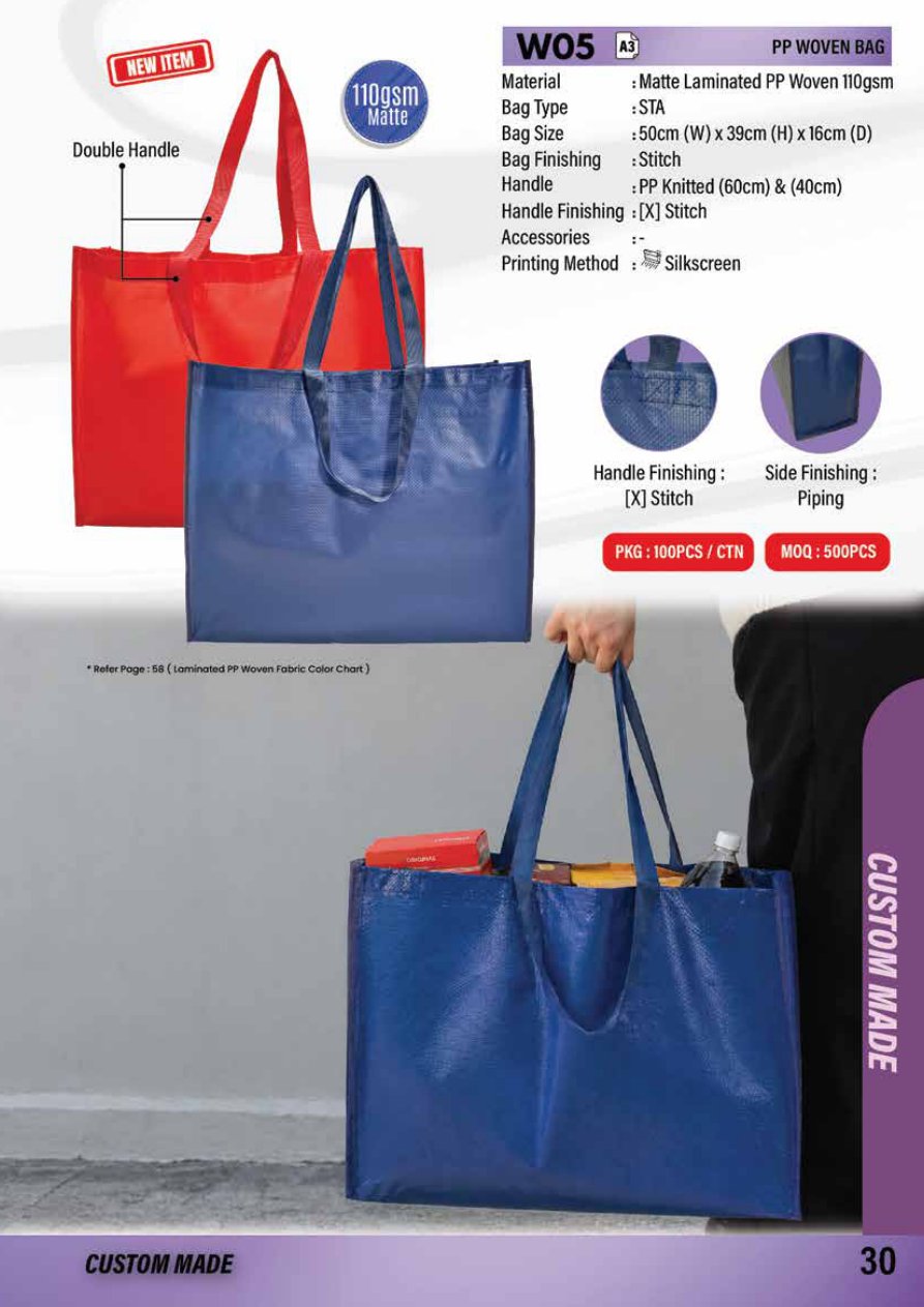 PP Woven Bag W05